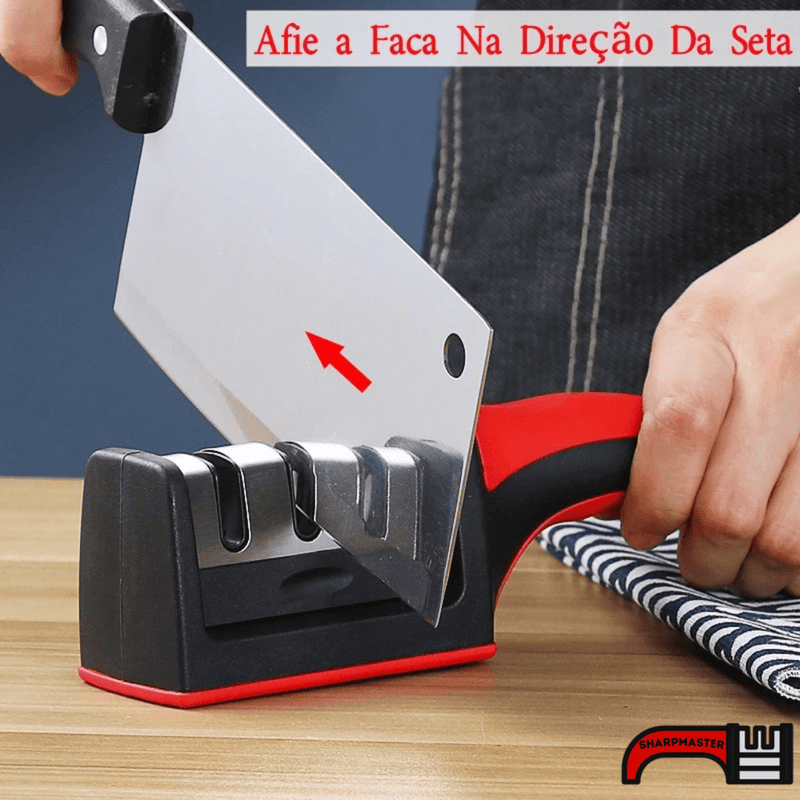 Afiador Amolador de Facas Profissionais SharpMaster©