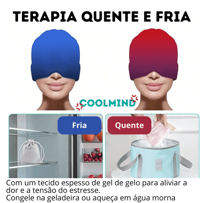 Touca de Alívio para Enxaqueca CoolMind©