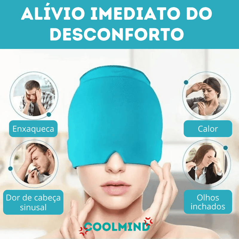 Touca de Alívio para Enxaqueca CoolMind©